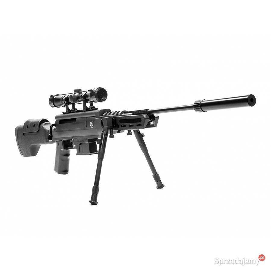 Wiatrówka Black Ops Sniper 45 mm z lunetą 4x32 Sporty strzeleckie i myślistwo Trzcianka sprzedam