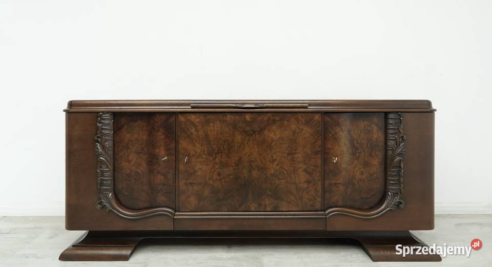 Antyczna komoda art deco lata 30te renowacji Jerka