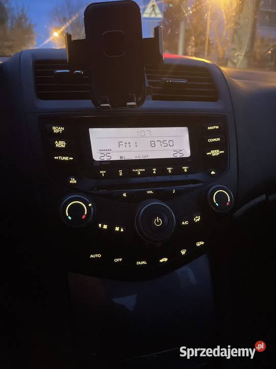 Honda Accord 7 2007 20 VTEC LPG 156 8l LPG100 srebrny Chełm