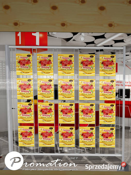 Bezmontażowy system witrynowy stelaż na oferty sprzedam