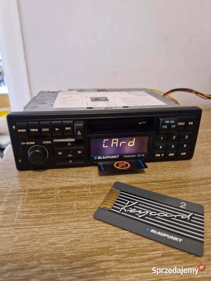 Radio Samochodowe Blaupunkt Freiburg CR 43 1993 Koronowo