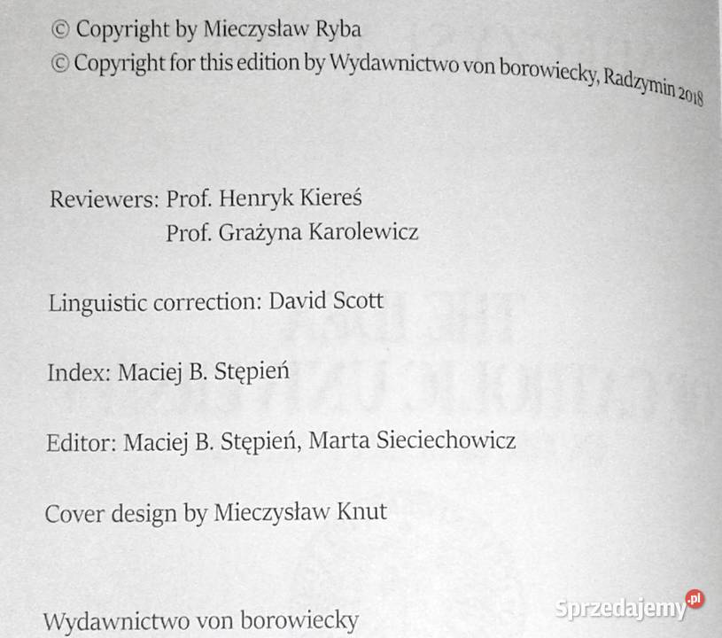 The Idea of Catholic University Mieczysław Ryba Chełm