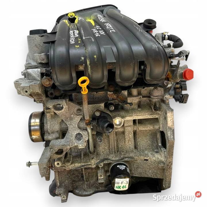 SILNIK Nissan Juke Note 16 16V 4 wtryski 1x osobowe lubelskie Chełm