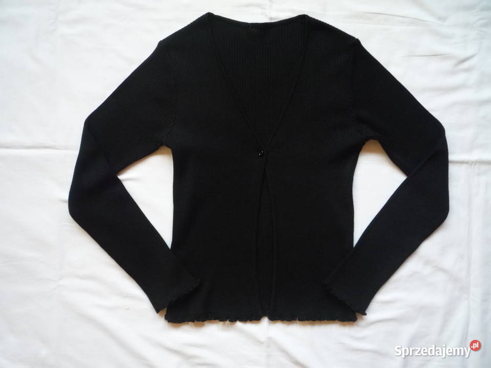 Czarny Kardigan 34XS Sweter rozpinany Szczecin sprzedam