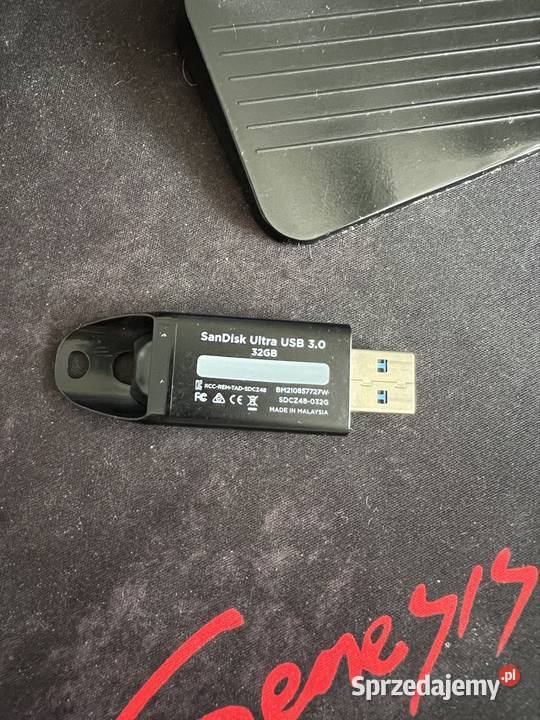 Pendrive SanDisk Ultra USB 30 32GB Pojemność 32GB kujawsko-pomorskie Witowo