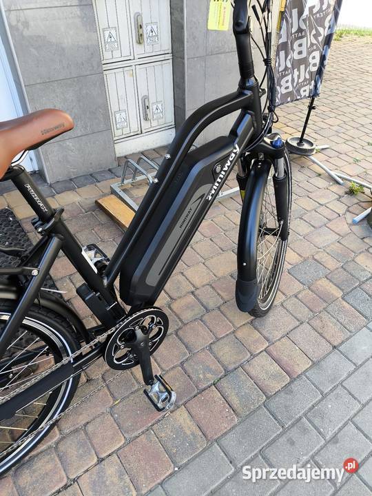 Rower Elektryczny Himiway City CzarnyBiały łódzkie