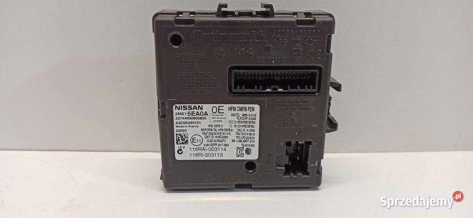 NISSAN MICRA K14 MODUŁ KEYLESS 285E15EA0A dolnośląskie sprzedam