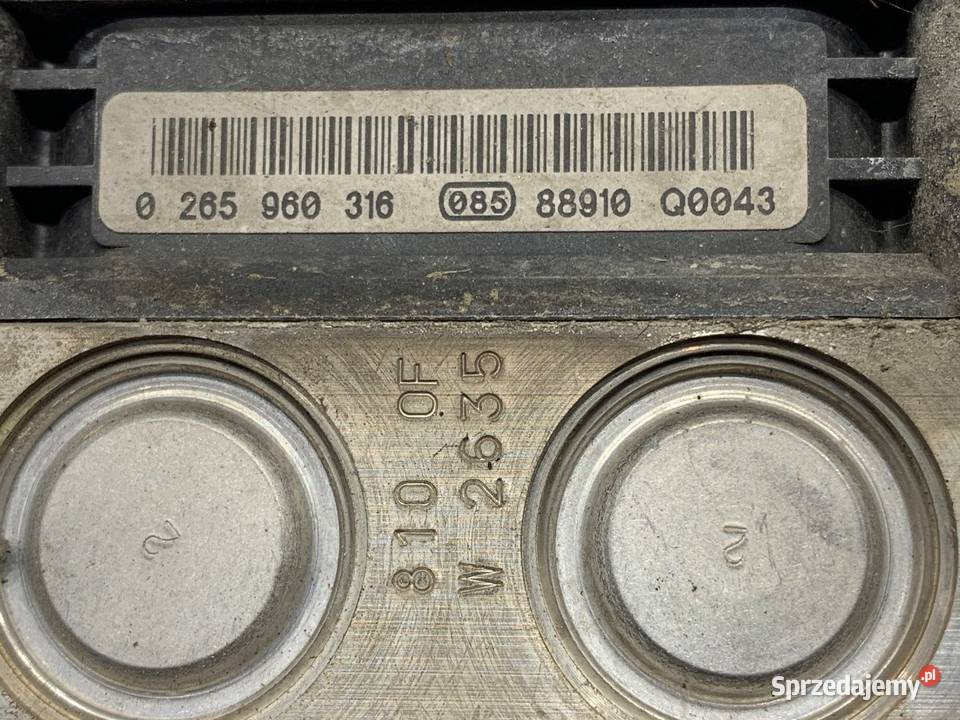 POMPA ABS BMW F01 6791172 30 245 0815 osobowe sprzedam