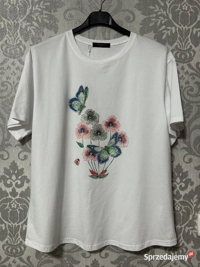Koszulka z pięknym wzorem XL mazowieckie Warszawa