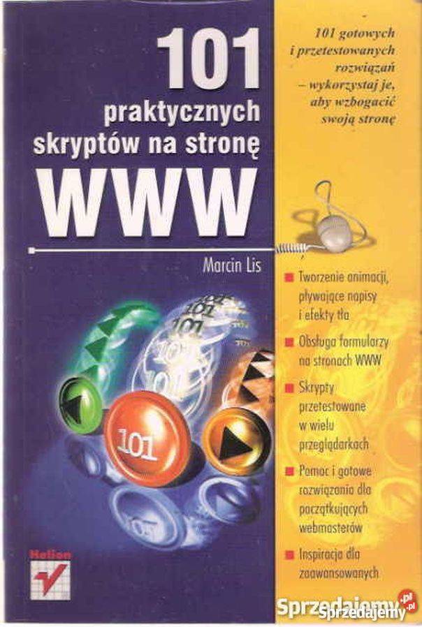 101 PRAKTYCZNYCH SKRYPTÓW NA STRONĘ WWW Katowice sprzedam