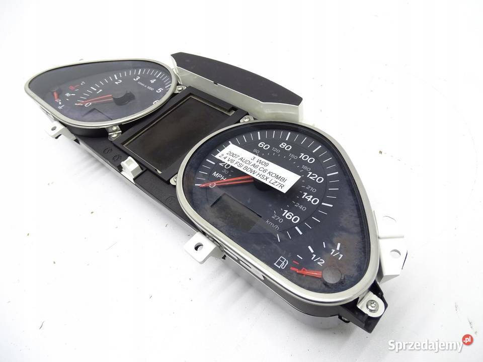 LICZNIK ZEGARY 4F0920980L 24 V6 AUDI A6 C6 0407r