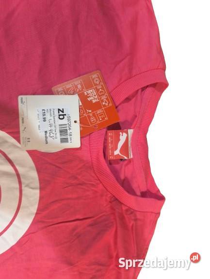 Nowa vintage retro koszulka tshirt unisex Puma podlaskie sprzedam