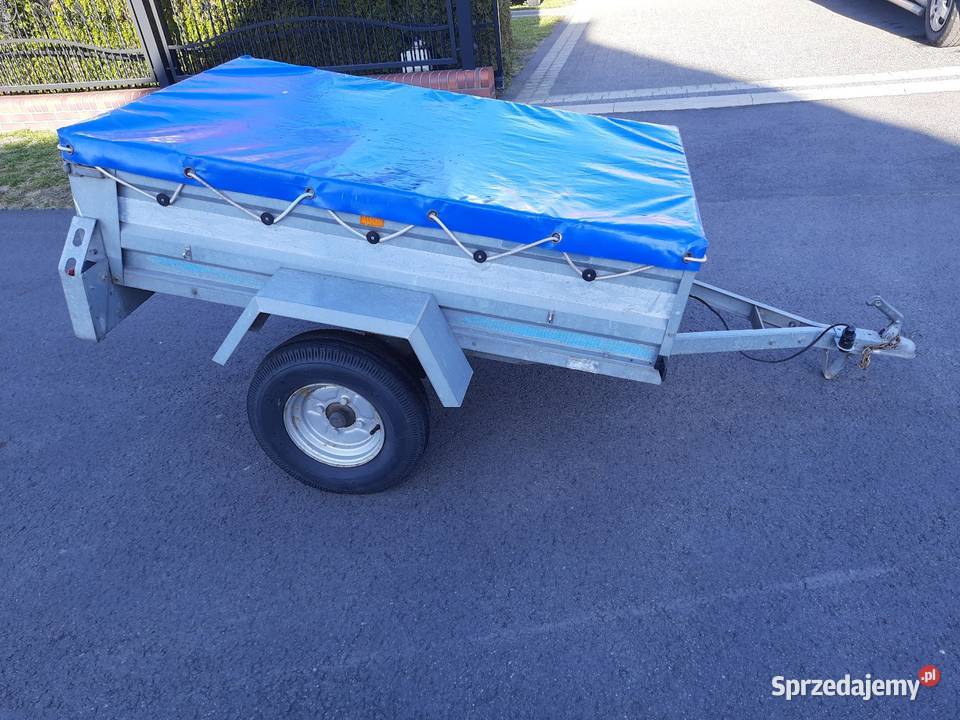 Przyczepka samochodowa Skokowa