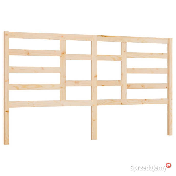 Wezgłowie łóżka 206x4x104 lite drewno sosnowe Warszawa sprzedam