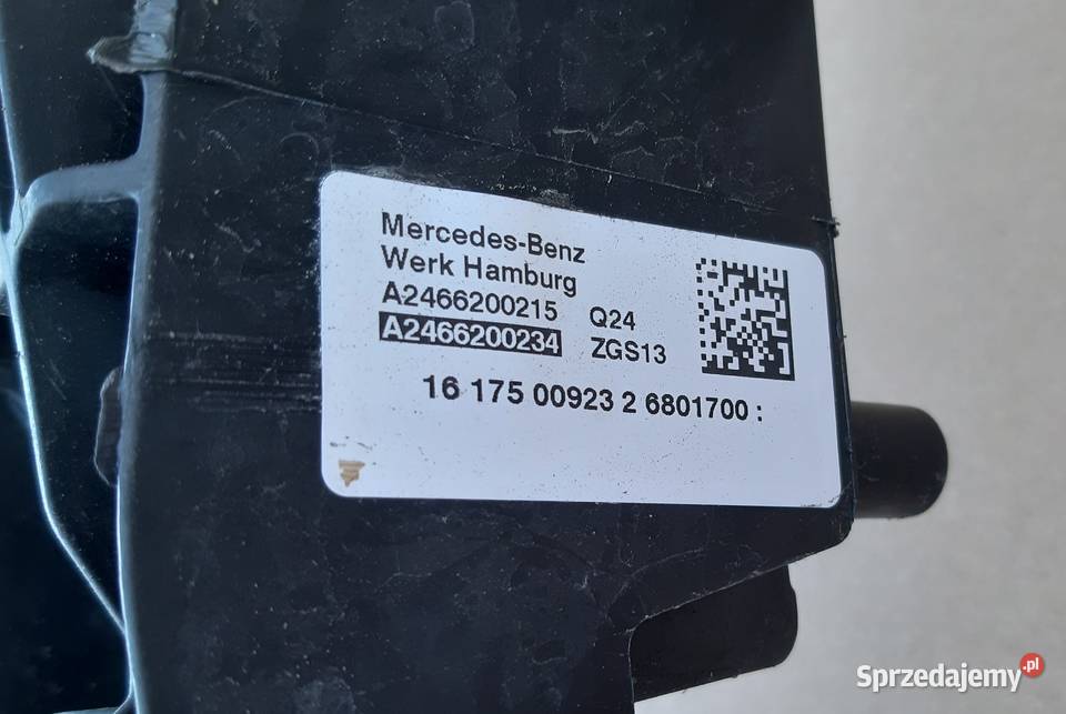 MERCEDES W246 W117 W176 WZMOCNIENIE PAS PRZEDNI lubuskie Trzciel sprzedam