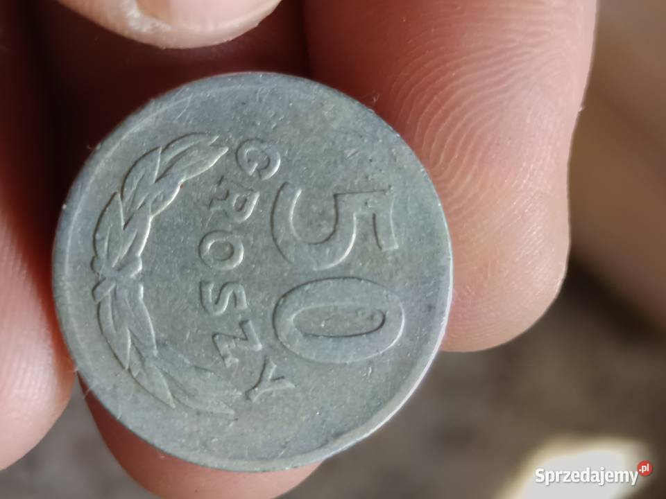 moneta 50 gr 1949 sprzedam Numizmatyka Chełm sprzedam