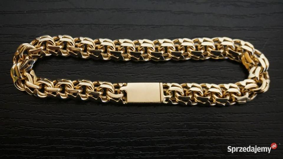 ZŁOTA BRANSOLETA GARIBALDI BRANSOLETKA GALIBARDI złoto Warszawa