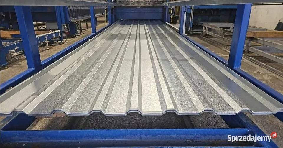 Blacha Trapezowa 04 Kolor Alucynk Pokrycia dachowe Machowa sprzedam
