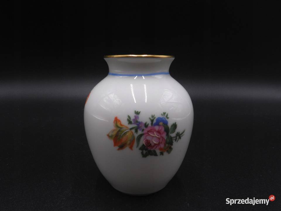 Wazon wazonik ILMENAU Porcelana i szkło