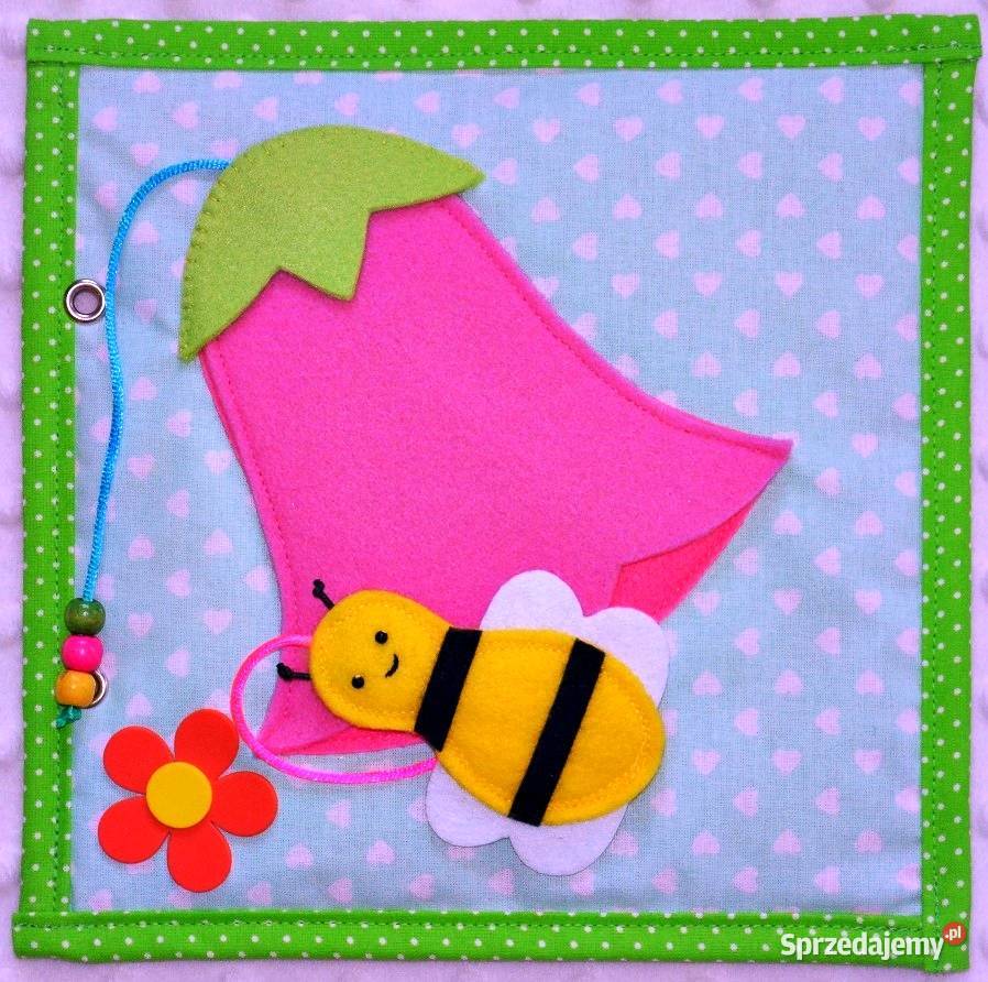 Książeczka kreatywna sensoryczna Quiet Book sprzedam