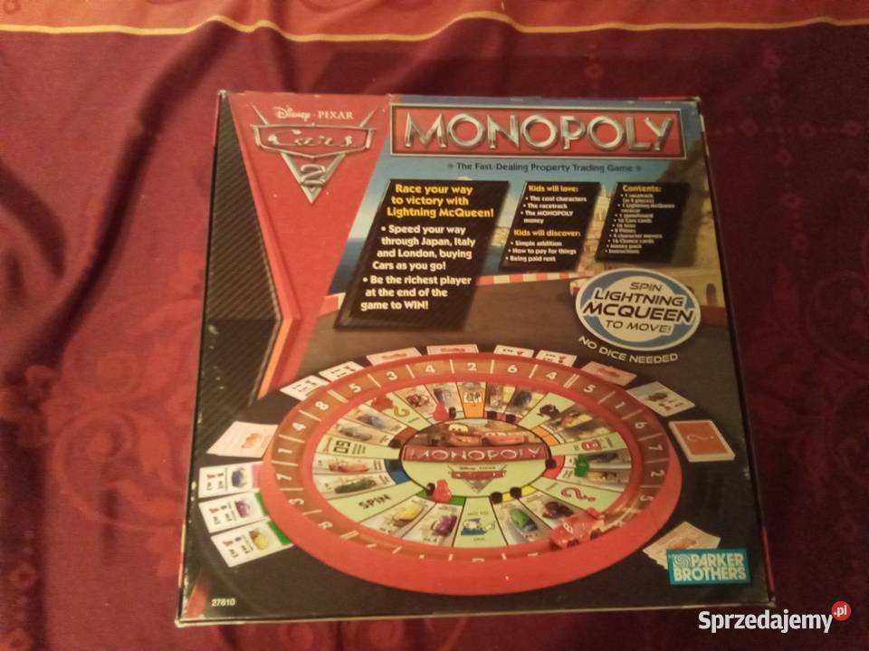 Monopoly cars 2 Disney sprzedam