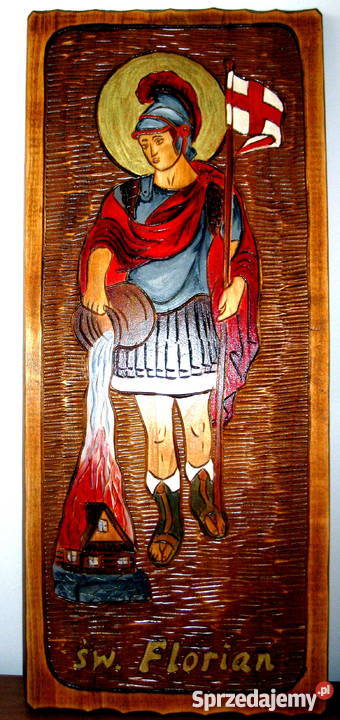 sw AmbrożyswFlorian rzezbaobraz Żywiec