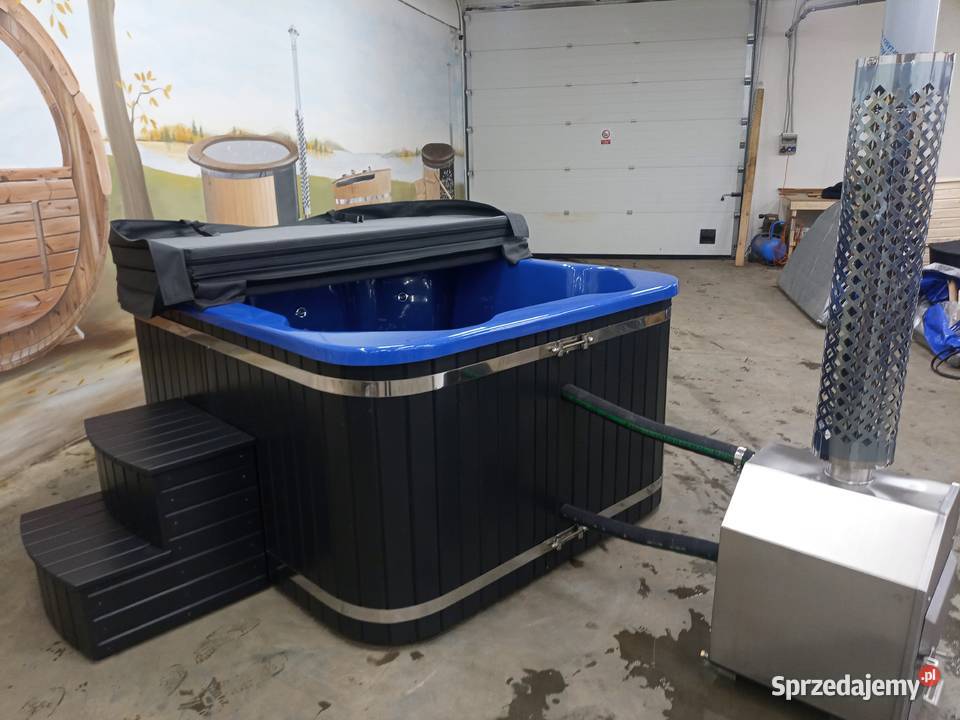Jacuzzi Ogrodowe Gorąca Beczka Kwadratowa Balia wielkopolskie Krotoszyn