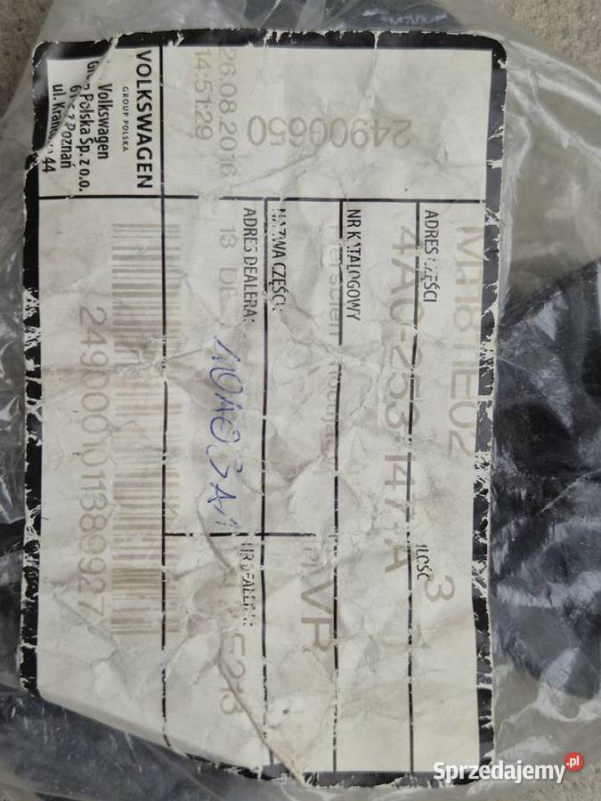 3x gumy zawieszenia tłumika 4A0253147A do AudiVW Części samochodowe Wrocław