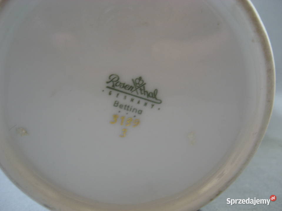 Imbryk Rosenthal Bettina Porcelana Warszawa