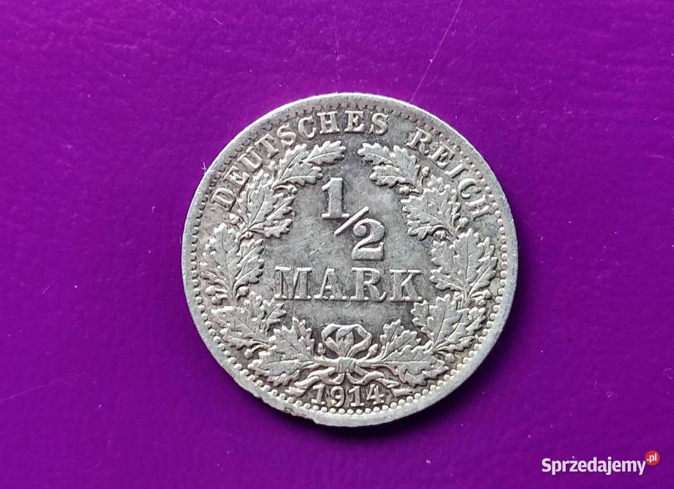 Moneta 12 MARKI 1914 A Srebro Rzadkość sprzedam