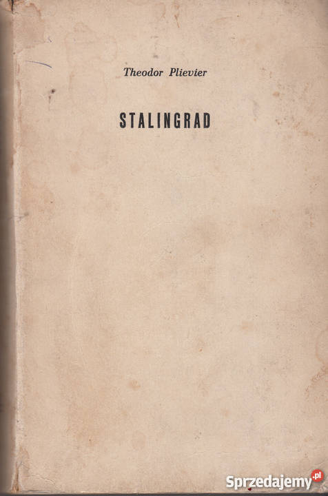 01766 STALINGRAD THEODOR PLIEVIER Czyrna