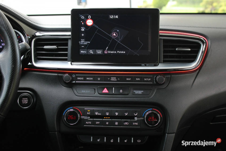 Kia Ceed BezwypadkowyBogata wersja centralny zamek Kia Gliwice sprzedam