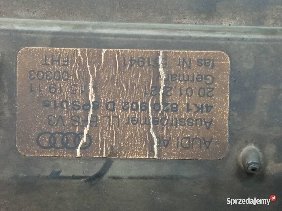KRATKI NAWIEWU ŚRODKOWA DESKI 4K1820902D Audi A6