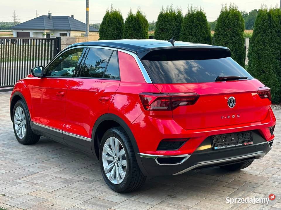 Volkwagen TROC 15 benzyna Virtual Led NaviHak gniazdo USB Jarosław