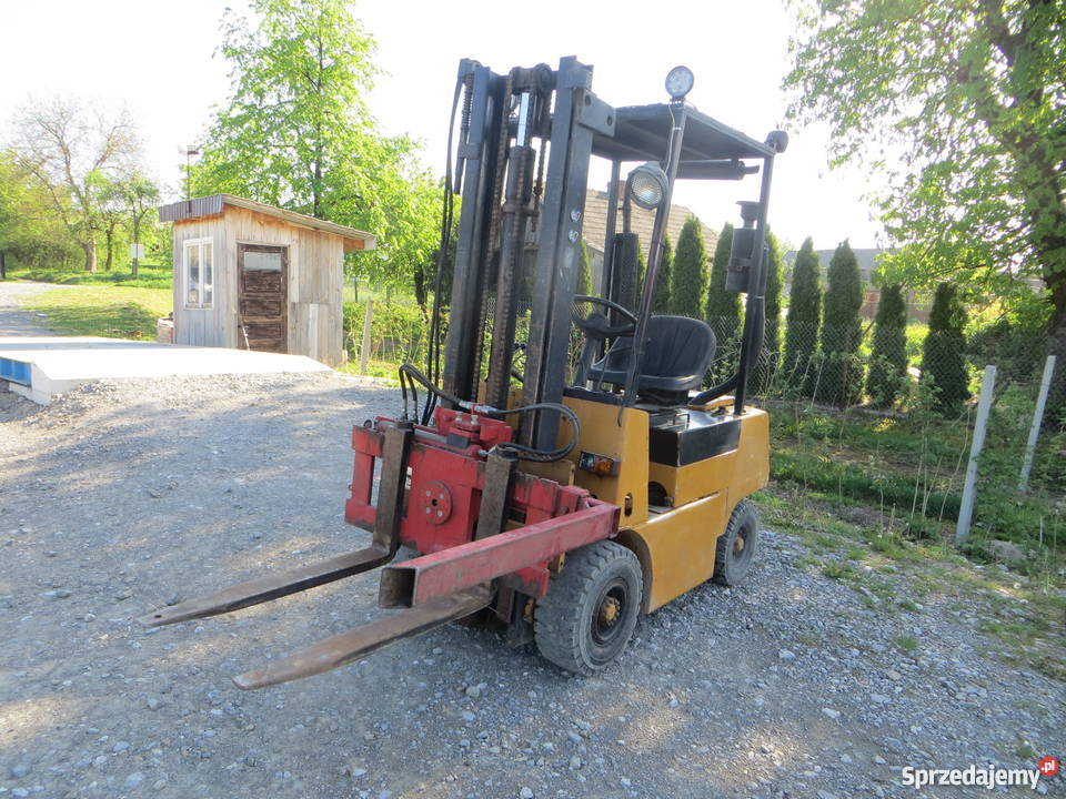 Wózek widłowy Balkancar Bułgar z obrotnicą Idalin