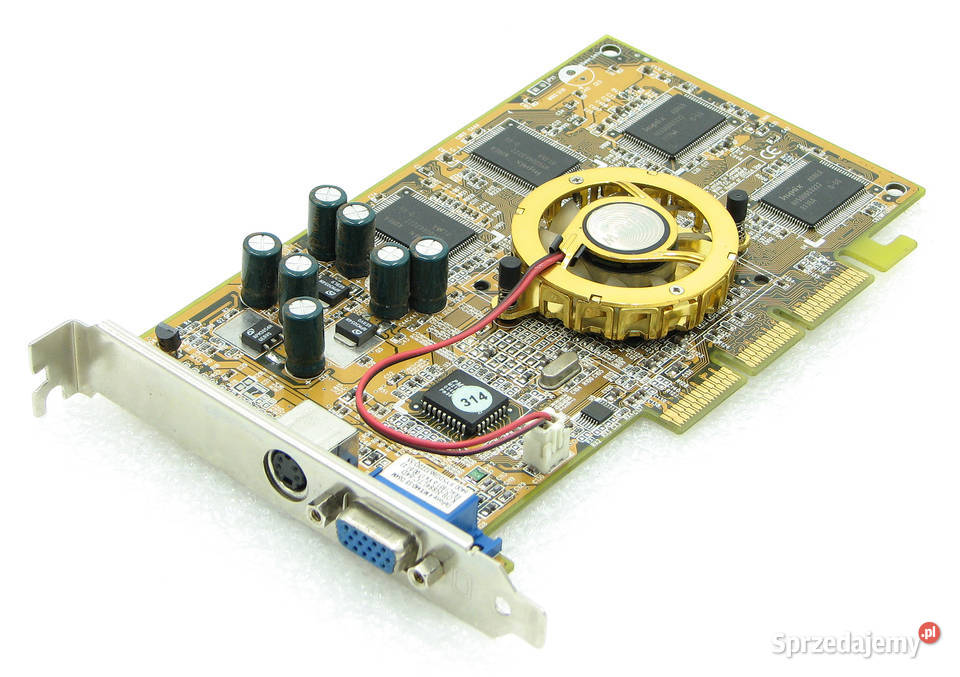 Mercury Geforce MX440SE 64MB 128bit DDR AGPx4 Cielądz sprzedam