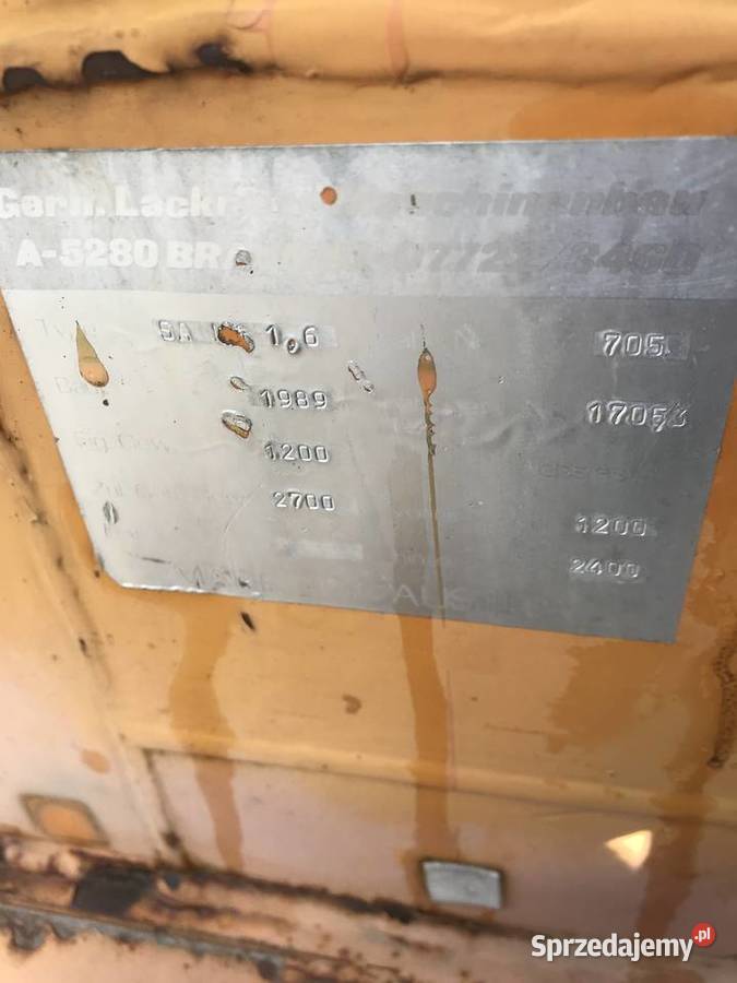 Zamiatarka Lackner SA 16 Brzeziny