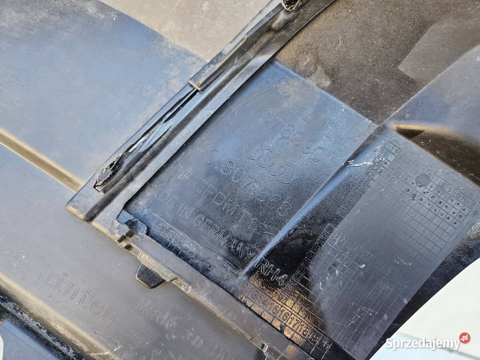 AUDI Q7 II 4M0 LIFT SLINE DYFUZOR SPOILER Zderzaki