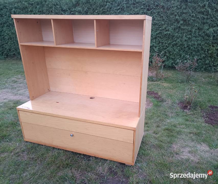 Komoda Szafka Witryna RTV Ikea Bonde z nadstawką Brzostek
