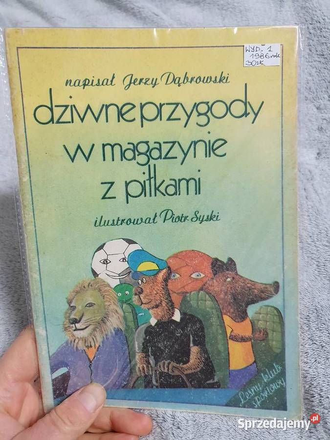 Leśny Klub Sportowy zestaw 4 komiksów bajek Komiksy Gdynia