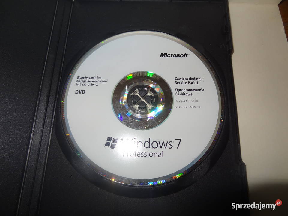System Windows 7 Professional 64Bit Poznań sprzedam