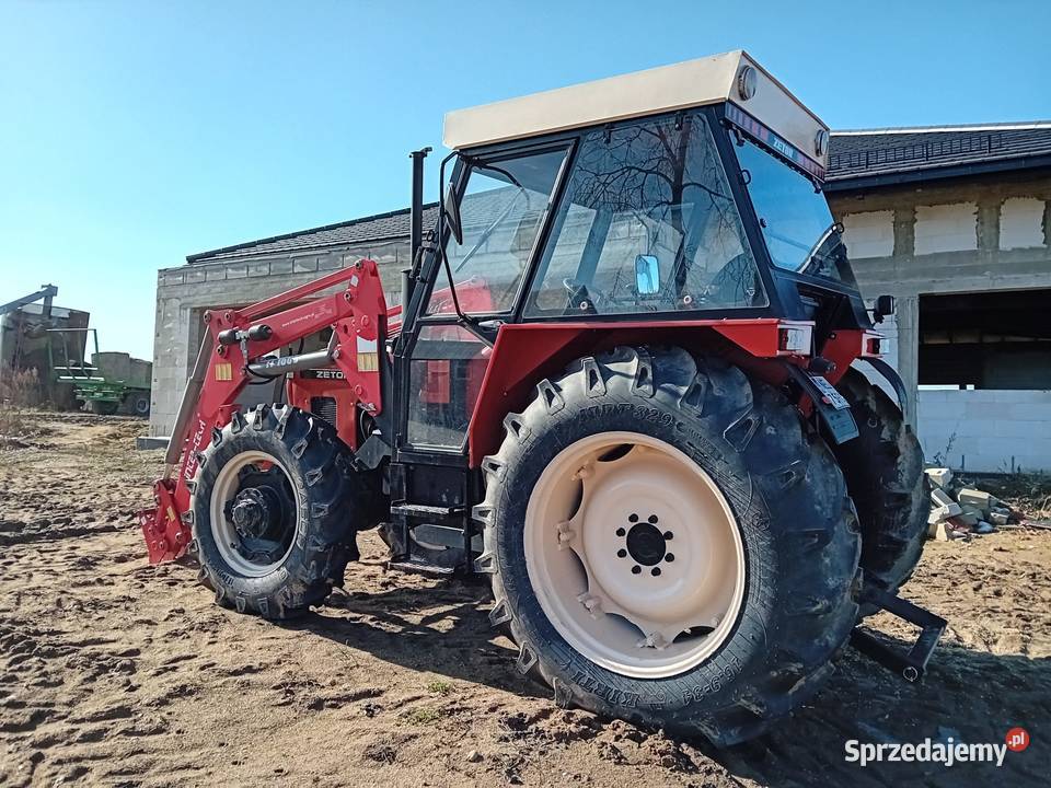 Zetor 7245 z turem Ełk