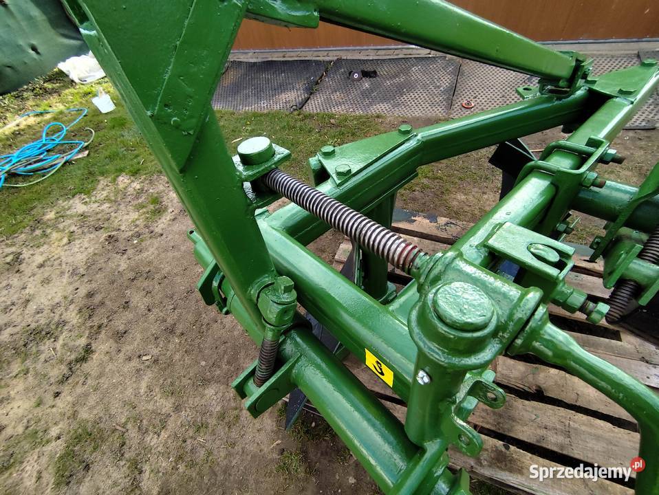 Pług zagonowy 2 skibowy Unia Grudziądz stan Osprzęt roboczy Braniewo
