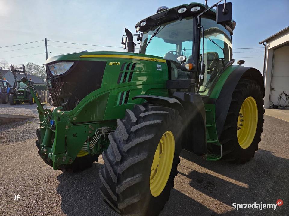 JOHN DEERE 6170R 2014 170 DIRECTDRIVE TLS GPS w John Deere Gąsewo sprzedam