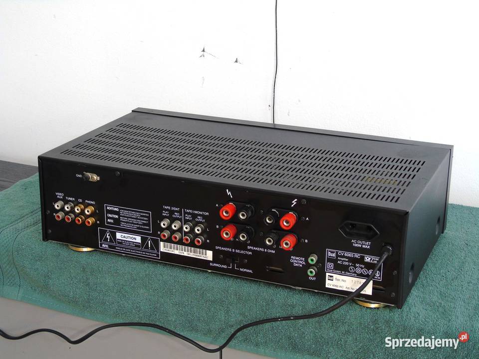 Wzmacniacz stereo Dual CV6065 mocny i sprawny