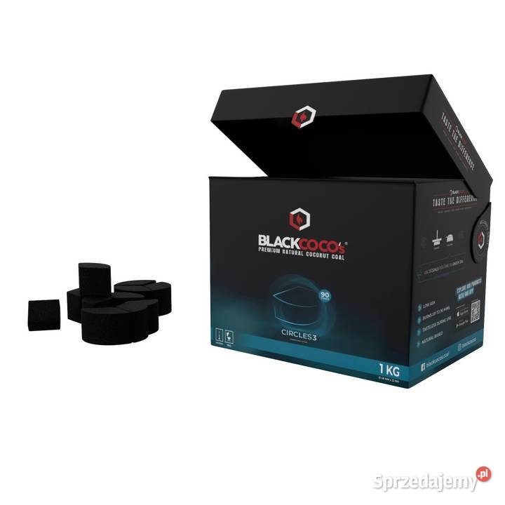Blackcocos Circles3 Diamond Star Węgiel do Fajki Łódź