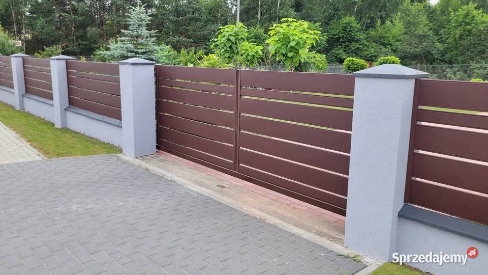 System VARIANTE bramy dwuskrzydłowe OCRAL skrzydłowa Miechów