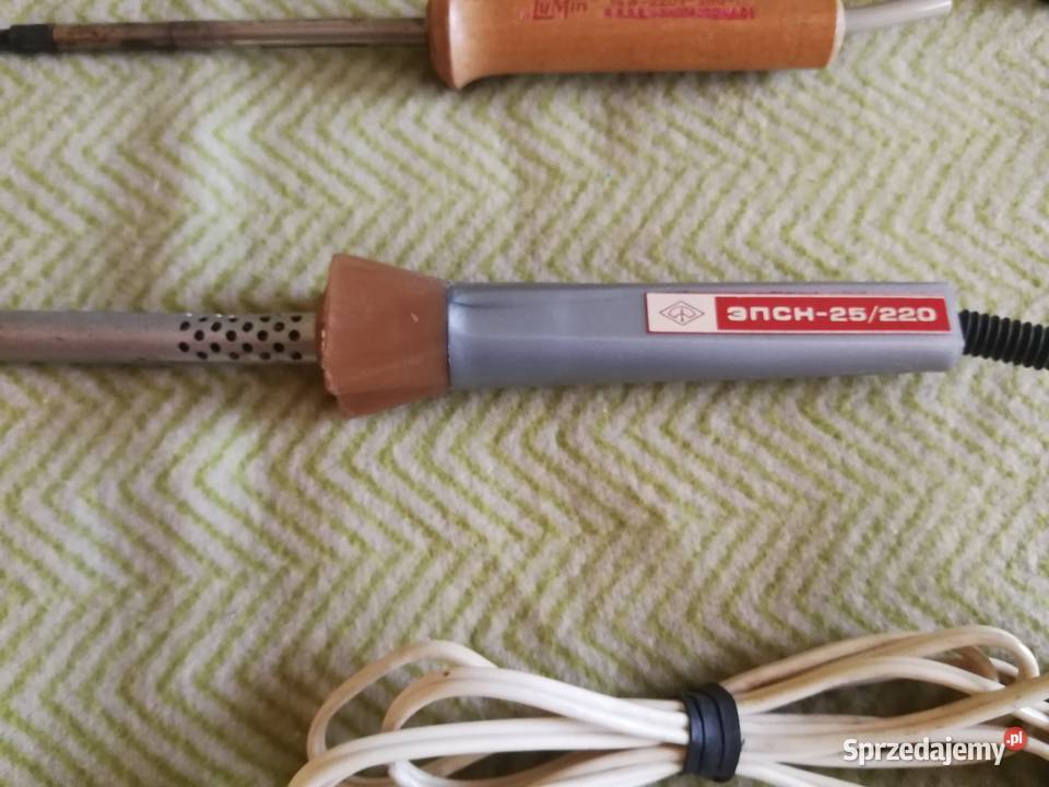 Lutownica kolbowa PRL ZSRR LuMini 14W i EPSN 25W Pozostałe Szczecin