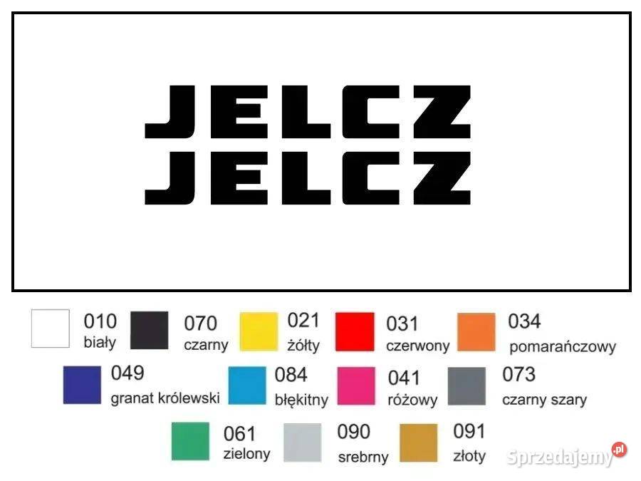 Naklejka wlepka JELCZ 49 2 Zamiennik Karoseria mazowieckie Janików