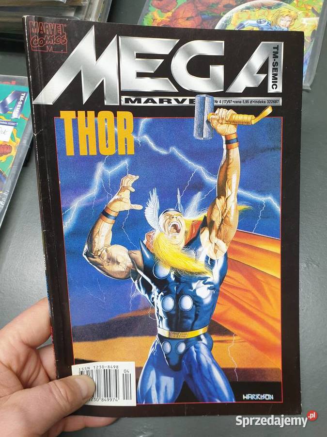 Mega Marvel 417 1997 Thor World Engine TMSemic pomorskie Gdynia